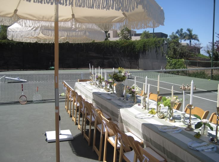 Hosting Inspiration: Tennis Party Edition